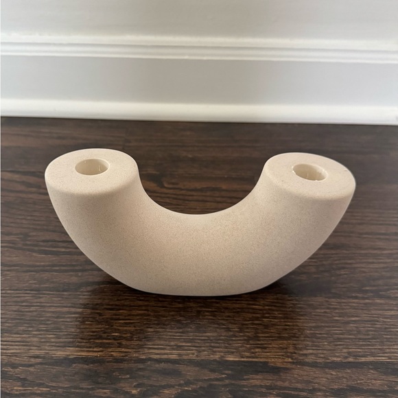 Ceramic Candlestick Holder - Picture 1 of 2